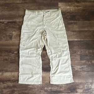 Women’s Pale Olive Green Cargo Pants